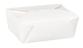No8 White Food Boxes 46oz - Gafbros